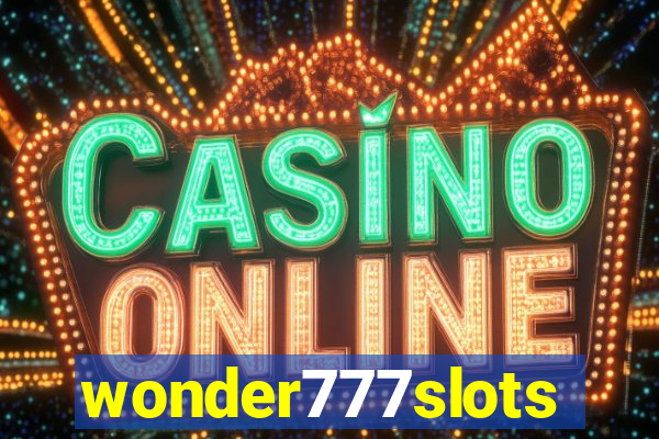 wonder777slots