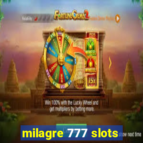 milagre 777 slots