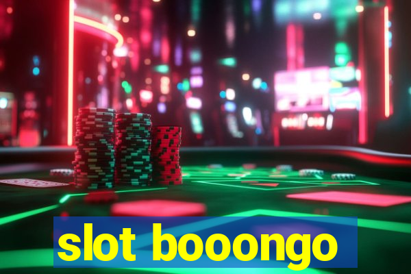 slot booongo