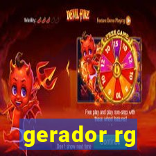 gerador rg