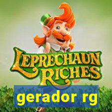 gerador rg