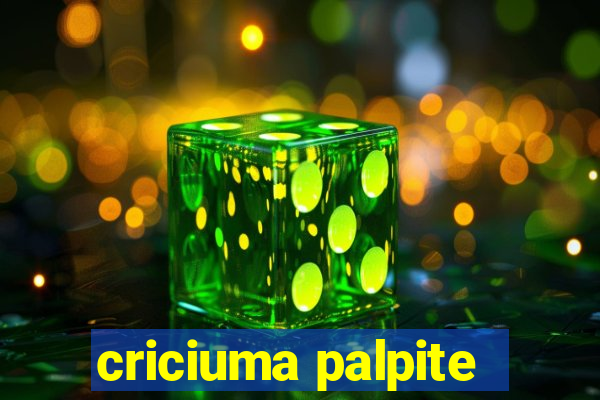 criciuma palpite