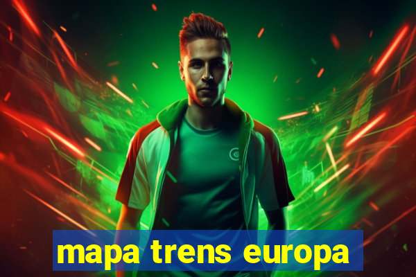 mapa trens europa