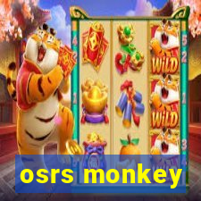 osrs monkey