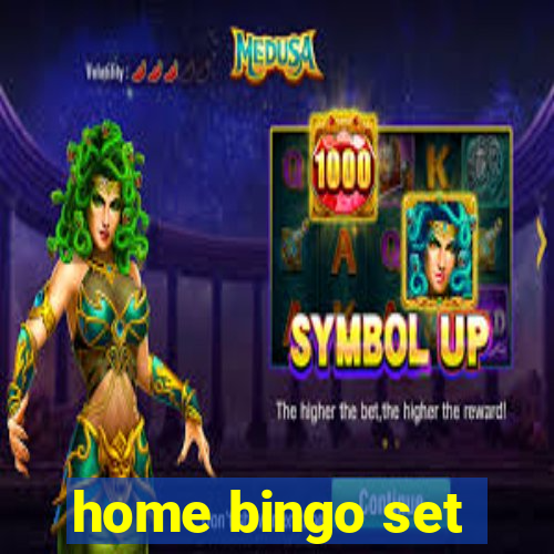 home bingo set