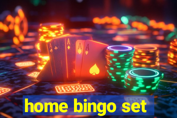 home bingo set