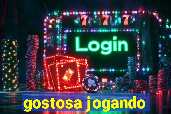 gostosa jogando