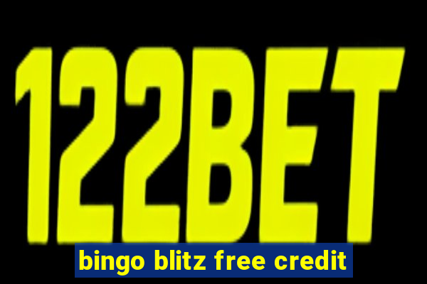 bingo blitz free credit