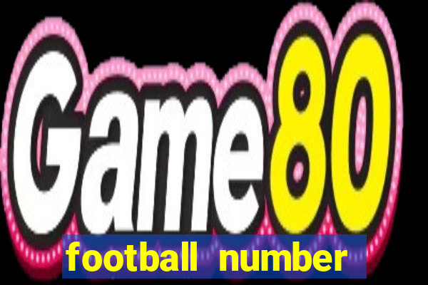 football number necklaces gold