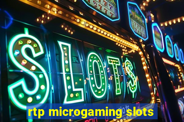 rtp microgaming slots