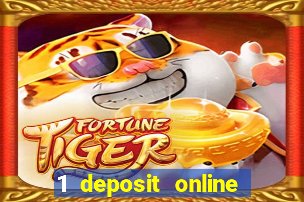 1 deposit online casino nz