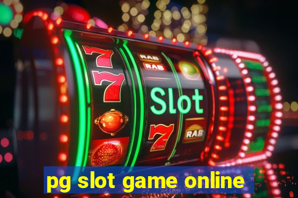 pg slot game online