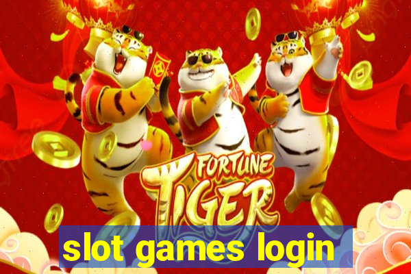 slot games login