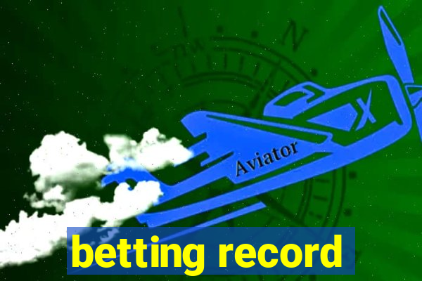 betting record