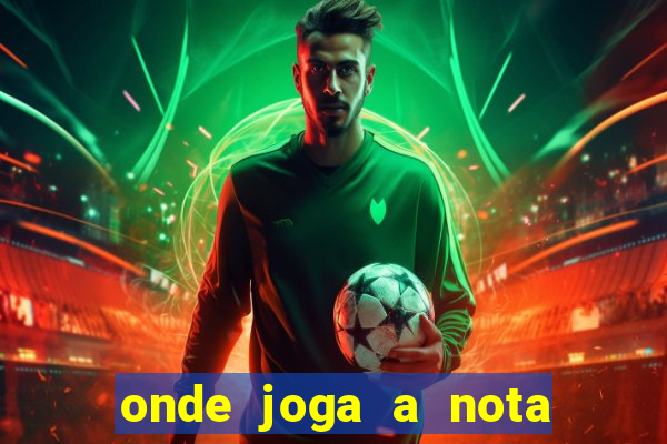 onde joga a nota do enem