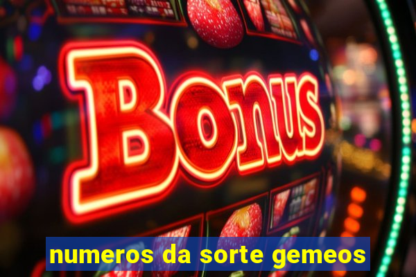 numeros da sorte gemeos