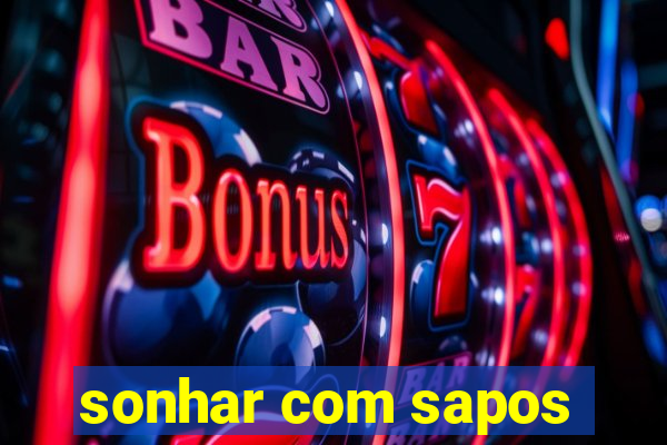 sonhar com sapos