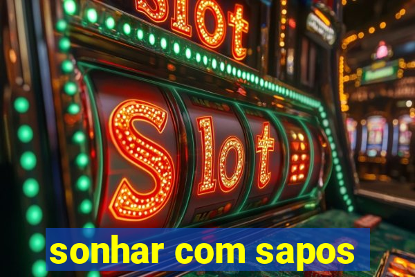 sonhar com sapos