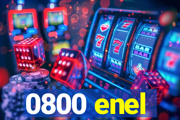 0800 enel