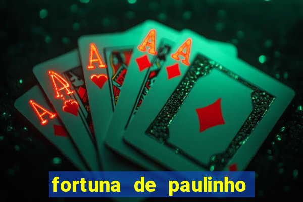 fortuna de paulinho roupa nova