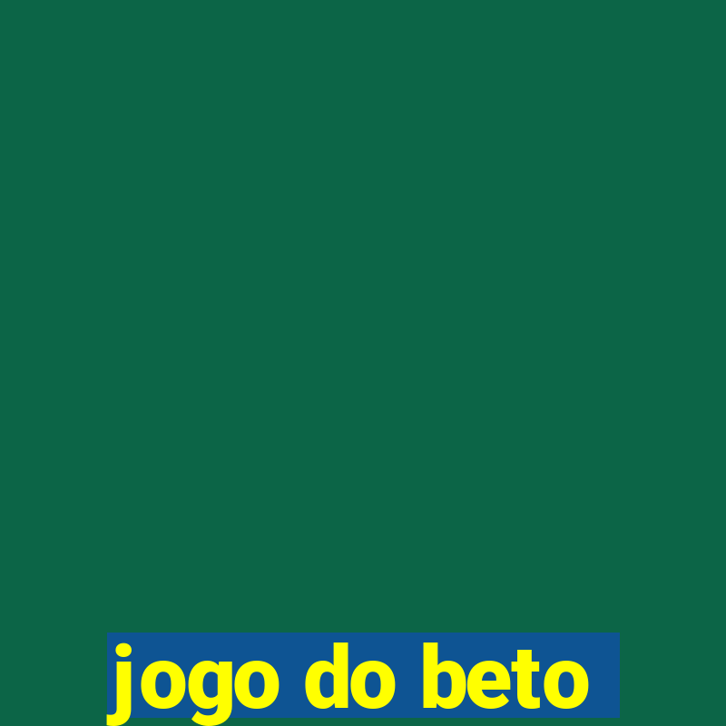 jogo do beto