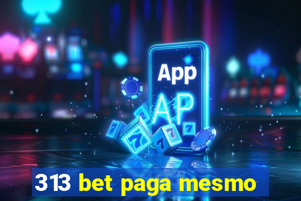 313 bet paga mesmo