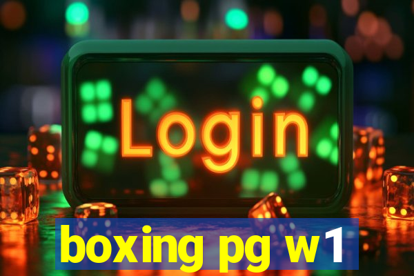 boxing pg w1