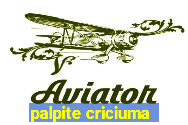 palpite criciuma