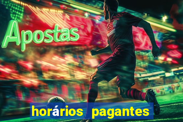 horários pagantes slots pg