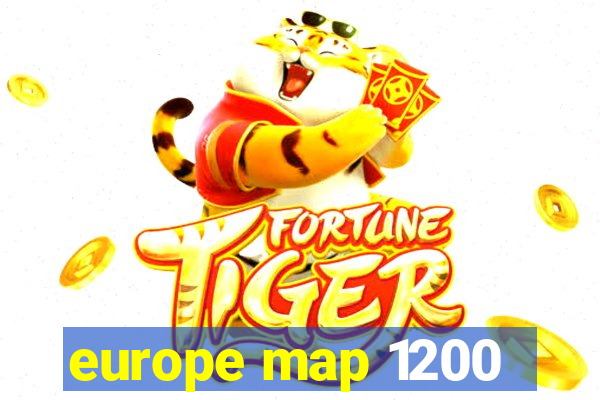 europe map 1200