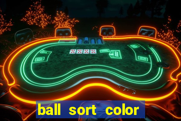 ball sort color water puzzle