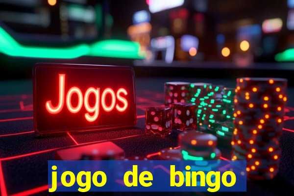 jogo de bingo valendo dinheiro