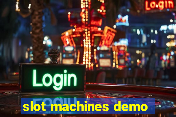 slot machines demo