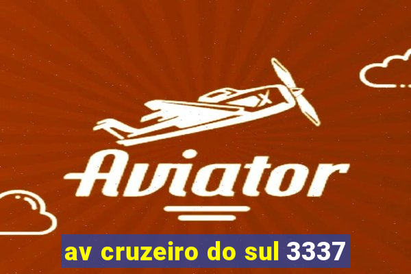 av cruzeiro do sul 3337