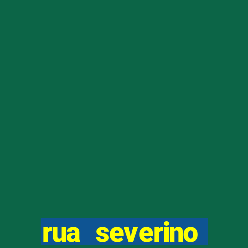 rua severino cardoso da silva