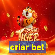 criar bet