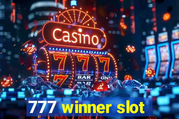 777 winner slot