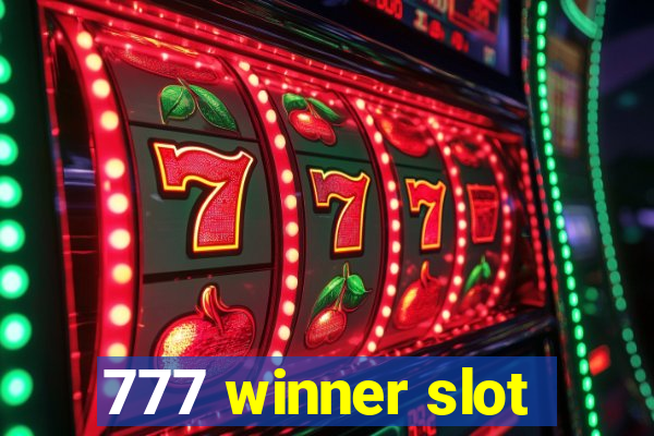 777 winner slot