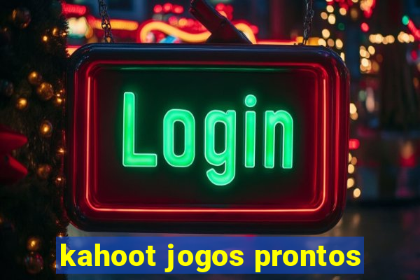 kahoot jogos prontos