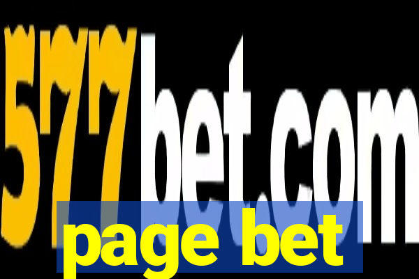 page bet