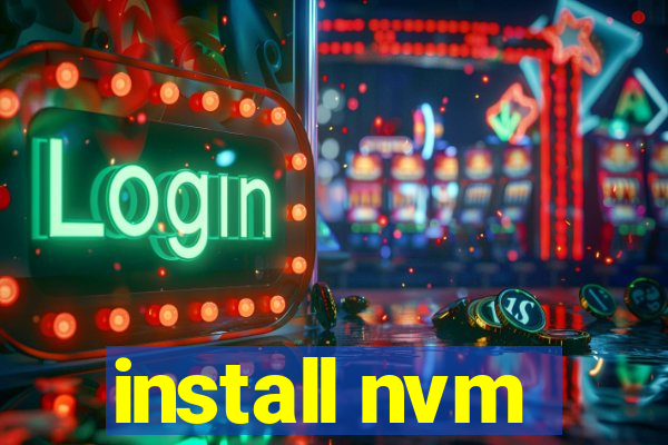 install nvm