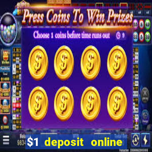 $1 deposit online casino usa