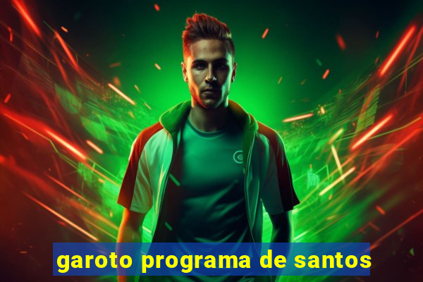 garoto programa de santos