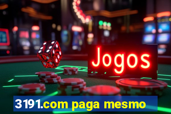 3191.com paga mesmo