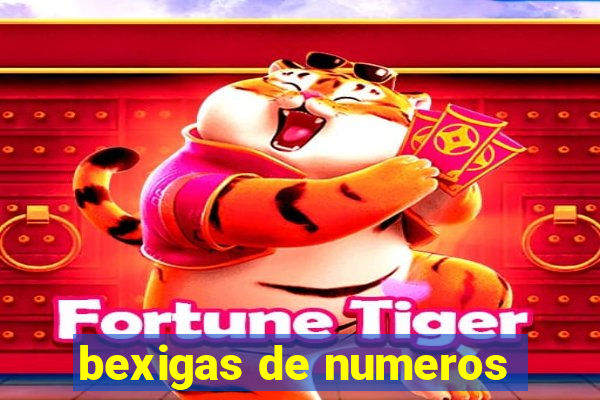 bexigas de numeros