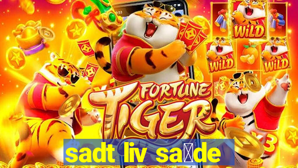 sadt liv sa煤de