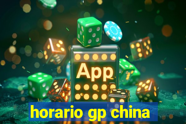 horario gp china