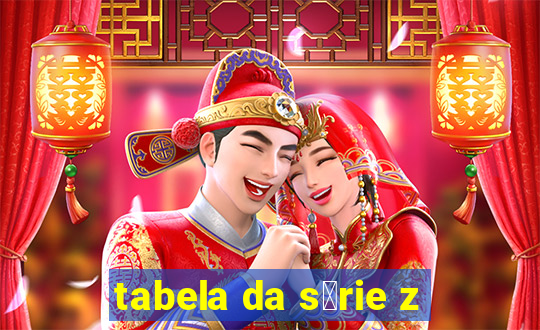 tabela da s茅rie z