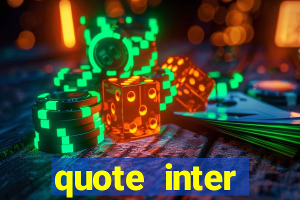 quote inter passaggio turno