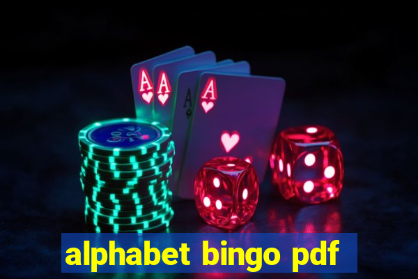 alphabet bingo pdf